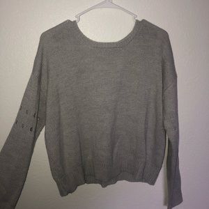 Grey sweater